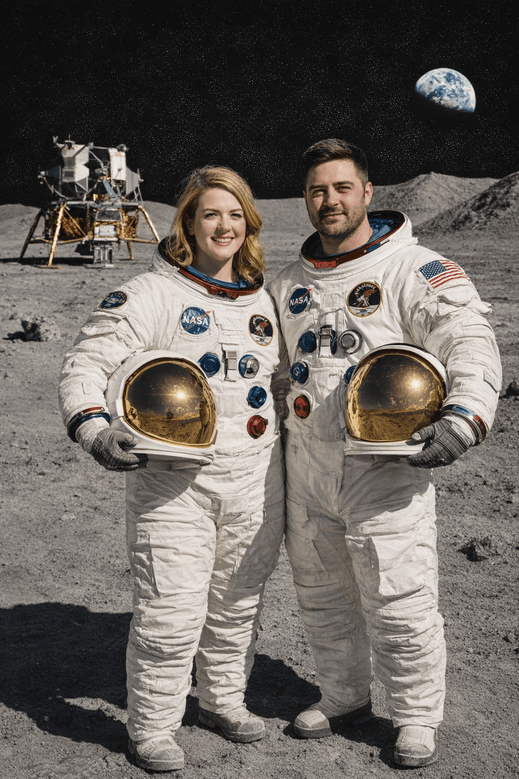 Moonwalk Astronauts